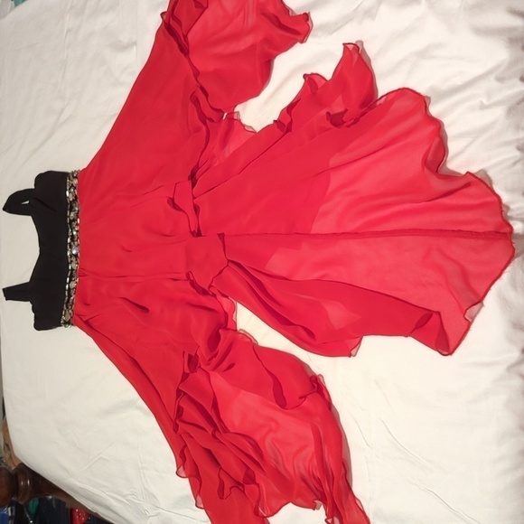 B.Darlin black/white size 7/8 girl's dress. - Picture 5 of 6